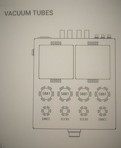 Schéma du tube audio Qualiton a20i